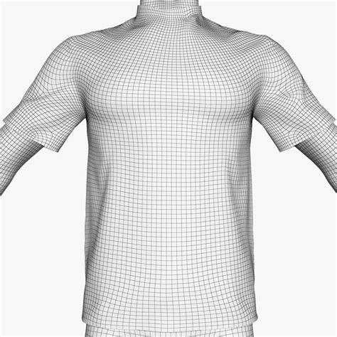 t shirt 3d model free download.